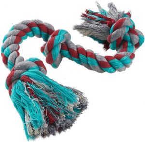 three knot rope toys for rotties