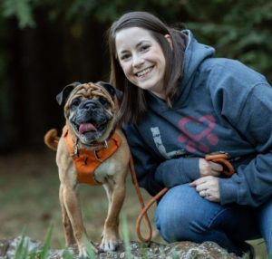 alix mitchell veterinary technician and dog trainer